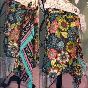 Vera Bradley flower Shower scarf